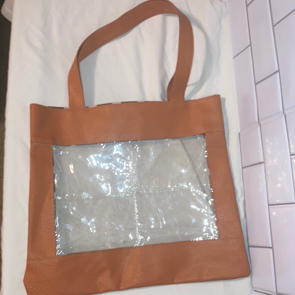 Main Street Collection See-through Handbag